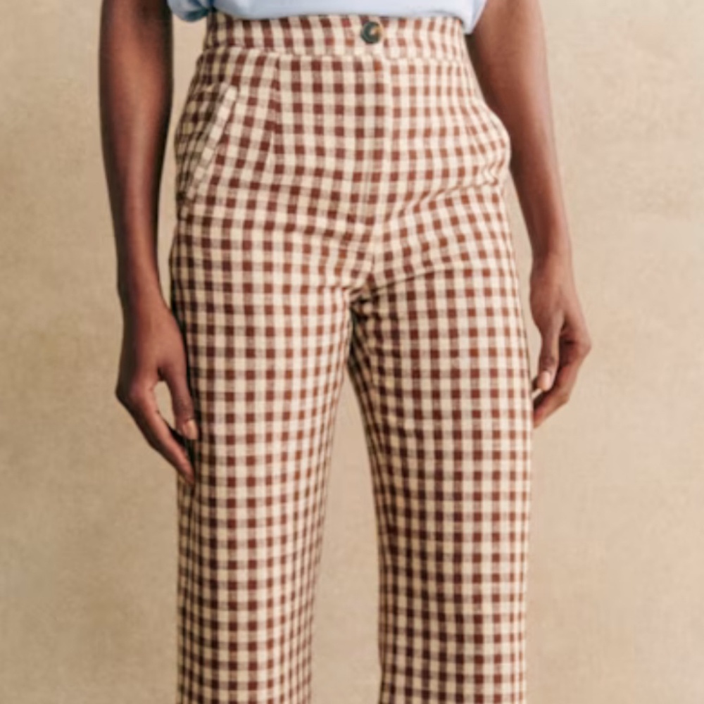 Sezane Martin Crop Trousers size 4